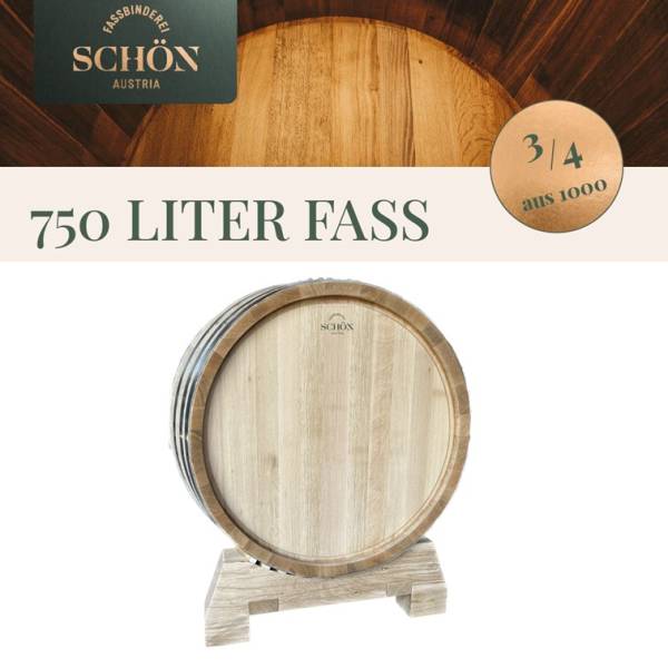 3/4 aus 1000 Liter Fass