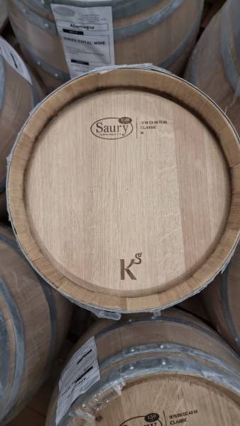 SAURY 55 L Limousin Eiche - Rundfass, Toastatur: Medium